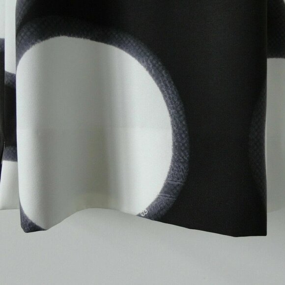 NWT ESCADA Nadota Black White Polka Dot 3/4 Sleeve Tunic Blouse Top 32 - Picture 5 of 9